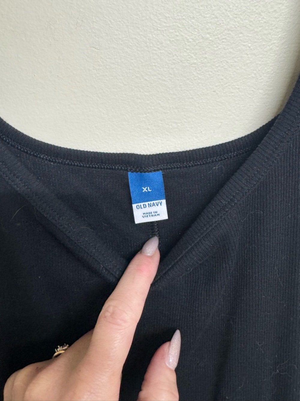 Old Navy Black Maxi Tank Dress - Picture 3 of 3